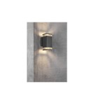 Outdoor wall lamps - NORDLUX ELM GU10 2X20W Aluminum Wall Lamp Black 45331003 - product 3