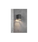 Outdoor wall lamps - NORDLUX ELM Wall Lamp GU10 20W Aluminum Black 45321003 - product 2