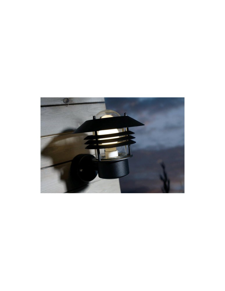 NORDLUX VEJE Lampa Ścienna E27 60W Czarny 25091003