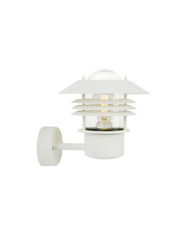 Outdoor wall lamps - NORDLUX VEJE Wall Lamp E27 60W White 25091001 - product kolory-swiatla.pl 1
