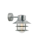 Outdoor wall lamps - NORDLUX BLOK Wall Lamp E27 60W Silver 25051031 - product 1