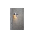 NORDLUX BLOK Lampa Ścienna E27 60W Srebrny 25051031