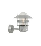 Outdoor lights with motion sensor - NORDLUX BLOK Wall Lamp E27 60W Silver 25031031 - product 1