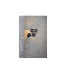 Outdoor lights with motion sensor - NORDLUX BLOK Wall Lamp E27 60W Black 25031003 - product 2