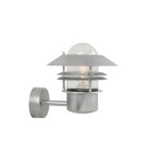 Outdoor wall lamps - NORDLUX BLOK Wall Lamp E27 60W Silver 25011031 - product 1