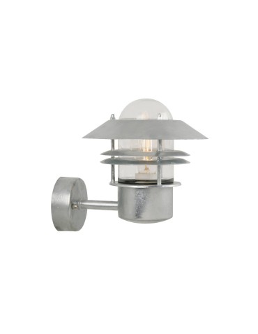 NORDLUX BLOK Wall Lamp E27 60W Silver 25011031