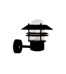Outdoor wall lamps - NORDLUX BLOK Wall Lamp E27 60W Black 25011003 - product 1