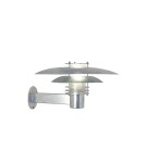Outdoor wall lamps - NORDLUX PHOE Wall Lamp E27 16W Silver 24381031 - product 1
