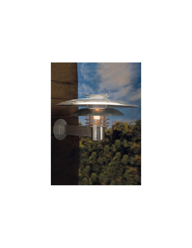 Outdoor wall lamps - NORDLUX PHOE Wall Lamp E27 16W Silver 24381031 - product kolory-swiatla.pl 2