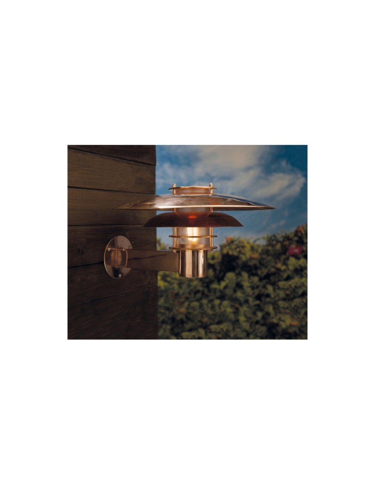 Outdoor wall lamps - NORDLUX PHOE Wall Lamp E27 16W Copper 24381030 - product kolory-swiatla.pl 3