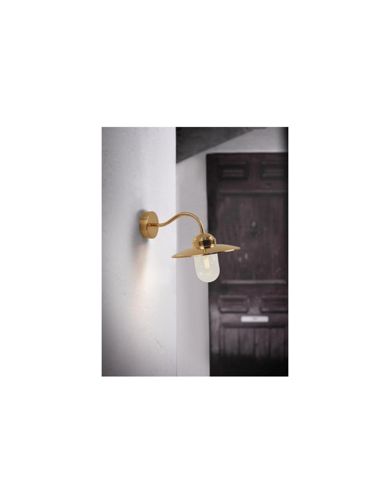 Outdoor wall lamps - NORDLUX LUXE Wall Lamp E27 60W Copper 22671030 - product kolory-swiatla.pl 2