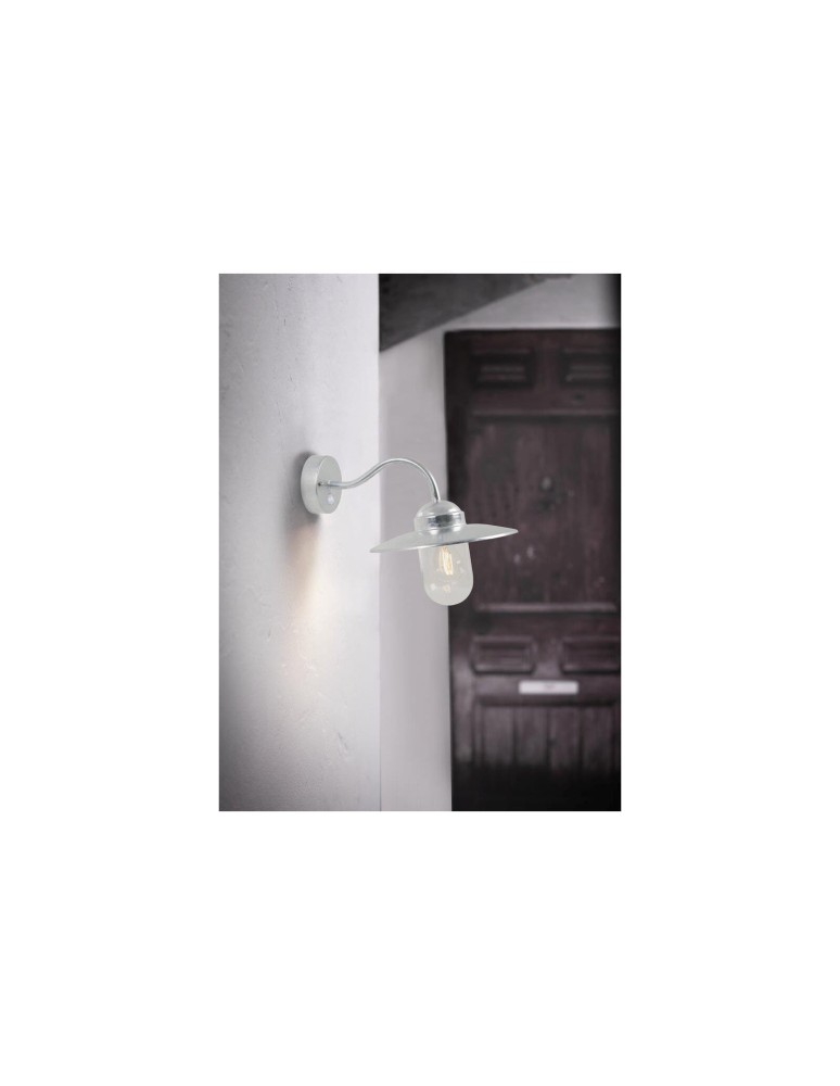 Outdoor wall lamps - NORDLUX LUXE Wall Lamp E27 60W Silver 22661031 - product kolory-swiatla.pl 2