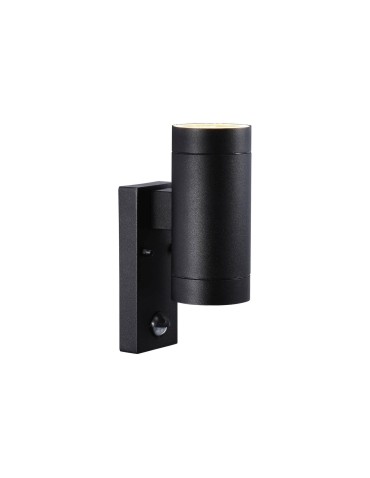 NORDLUX TIN Wall Lamp GU10 2X35W Aluminum Black 21519103