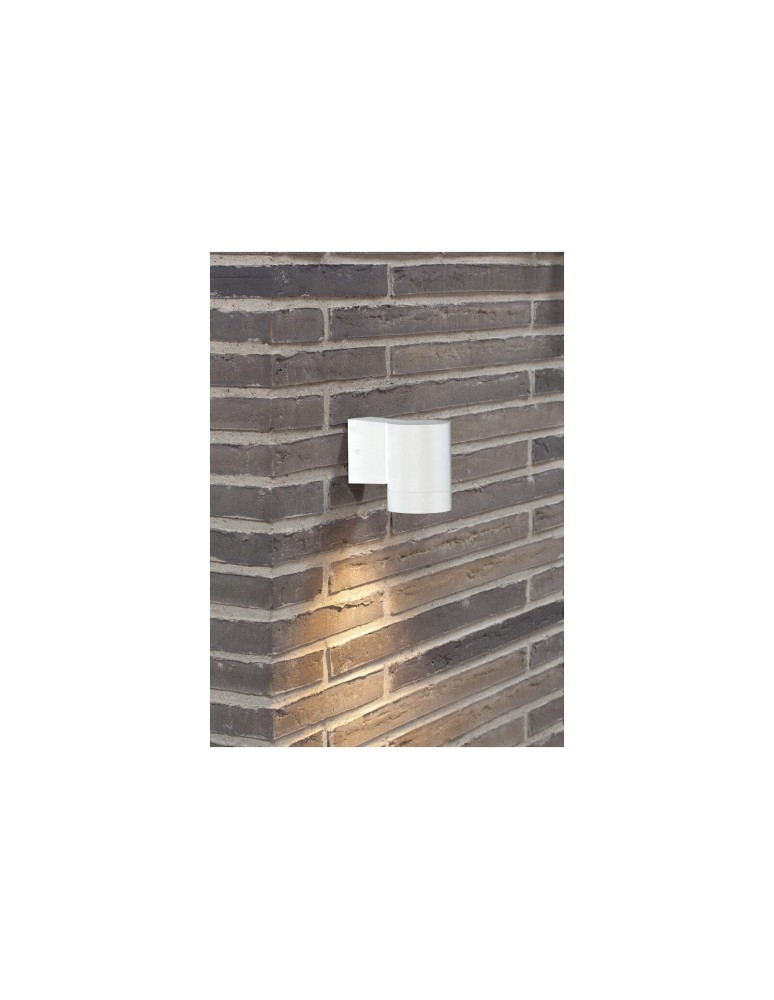 Outdoor wall lamps - NORDLUX TIN Wall Lamp GU10 35W Metal White 21509901 - product kolory-swiatla.pl 3