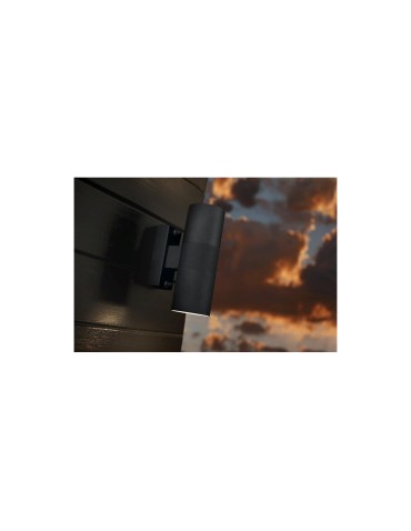 NORDLUX TIN Wall Lamp GU10 2X35W Metal Black 21279903 - product 2