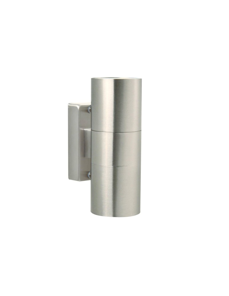 NORDLUX TIN Lampa Ścienna GU10 2X35W Stal nierdzewna 21279134