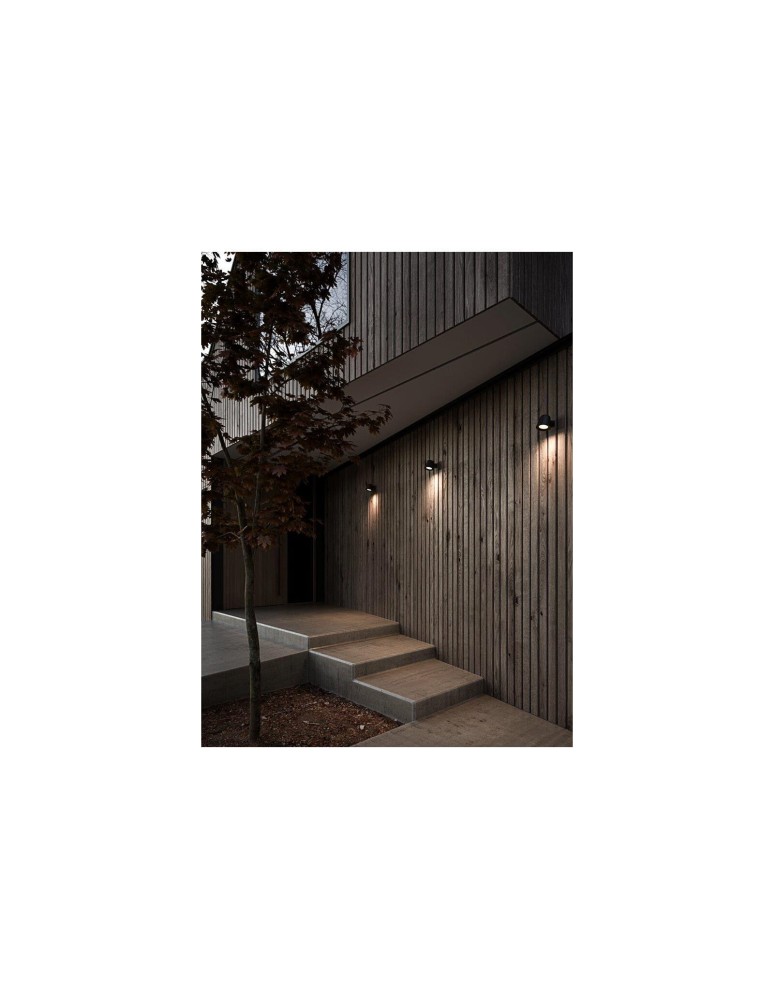 Outdoor wall lamps - NORDLUX ALERIA GU10 35W Metal Wall Lamp Black 2019131003 - product kolory-swiatla.pl 7