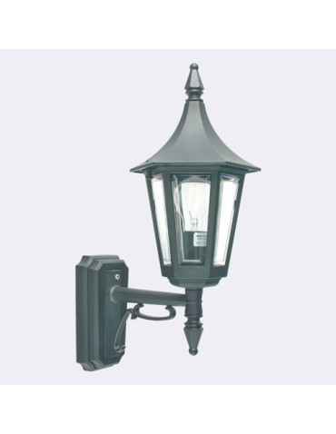 Norlys Rimini Wall lamp 1xE27 IP54 Black 259B