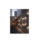 Outdoor wall lamps - NORDLUX TURN LED Wall Lamp Aluminum Black 2019061003 - product 10