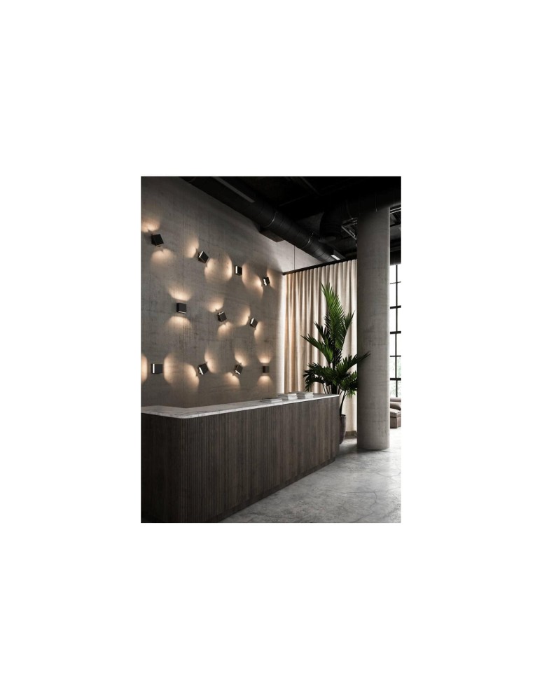 Outdoor wall lamps - NORDLUX TURN LED Wall Lamp Aluminum Black 2019061003 - product kolory-swiatla.pl 14