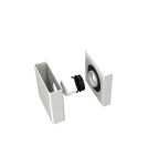 Outdoor wall lamps - NORDLUX TURN LED Wall Lamp Aluminum White 2019061001 - product 2