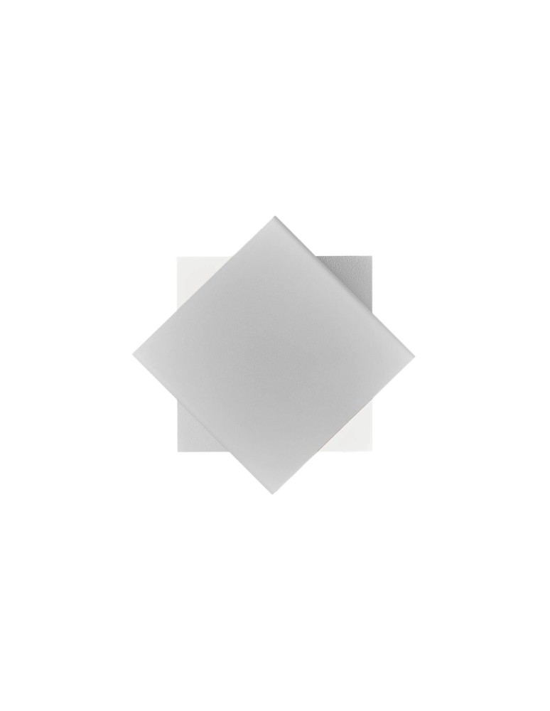 Outdoor wall lamps - NORDLUX TURN LED Wall Lamp Aluminum White 2019061001 - product kolory-swiatla.pl 6