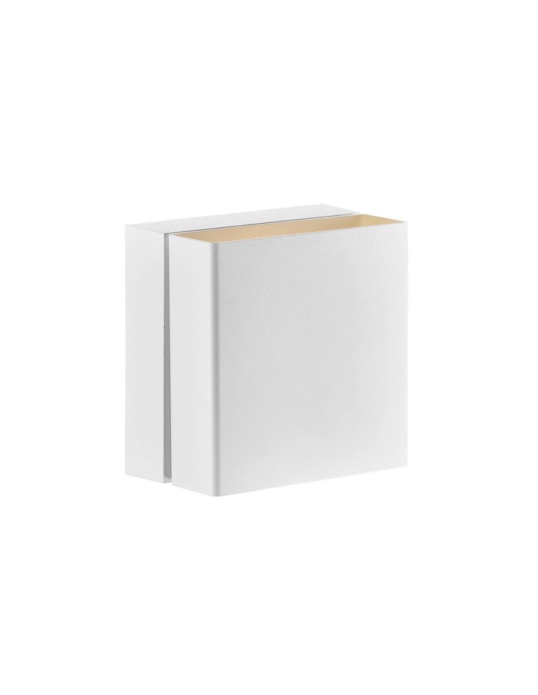 Outdoor wall lamps - NORDLUX TURN LED Wall Lamp Aluminum White 2019061001 - product kolory-swiatla.pl 7