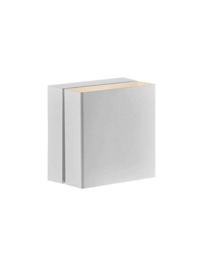 Outdoor wall lamps - NORDLUX TURN LED Wall Lamp Aluminum White 2019061001 - product kolory-swiatla.pl 12