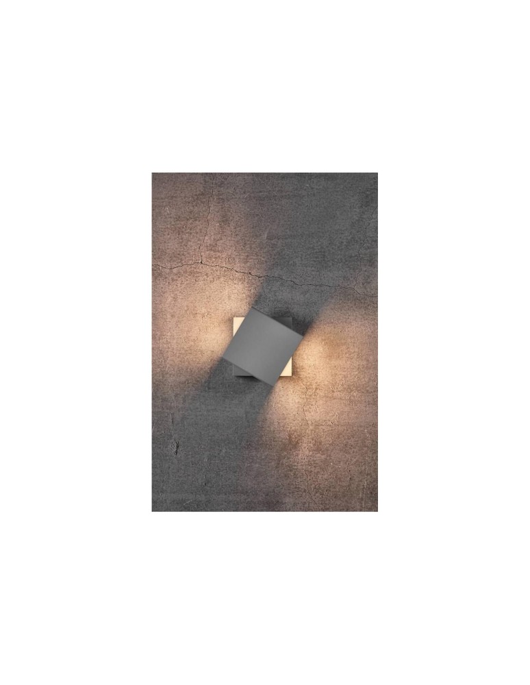 Outdoor wall lamps - NORDLUX TURN LED Wall Lamp Aluminum White 2019061001 - product kolory-swiatla.pl 15