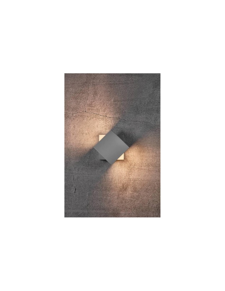 Outdoor wall lamps - NORDLUX TURN LED Wall Lamp Aluminum White 2019061001 - product kolory-swiatla.pl 16