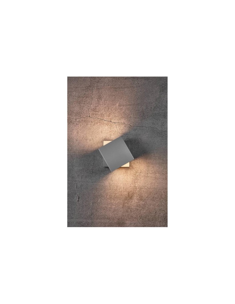 Outdoor wall lamps - NORDLUX TURN LED Wall Lamp Aluminum White 2019061001 - product kolory-swiatla.pl 17