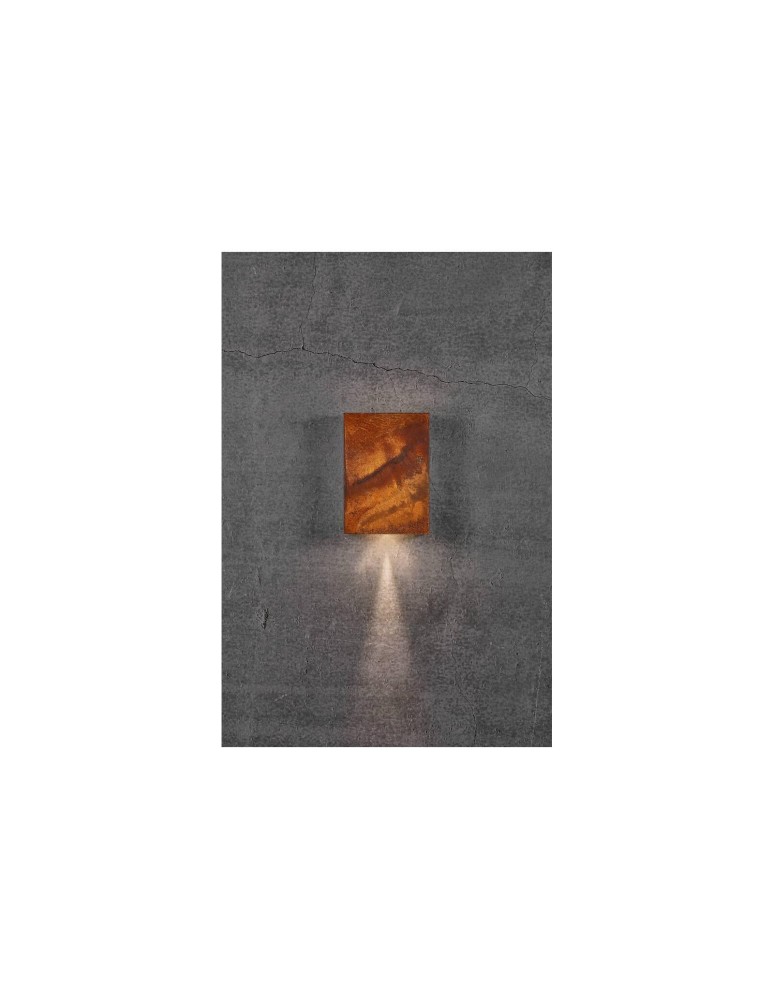 Outdoor wall lamps - NORDLUX FOLD LED Metal Corten Wall Lamp 2019051038 - product kolory-swiatla.pl 7