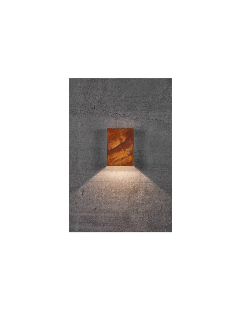 Outdoor wall lamps - NORDLUX FOLD LED Metal Corten Wall Lamp 2019051038 - product kolory-swiatla.pl 8