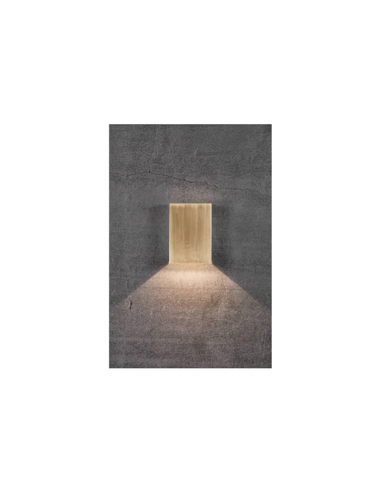 Outdoor wall lamps - NORDLUX FOLD LED Brass Wall Lamp 2019051035 - product kolory-swiatla.pl 5