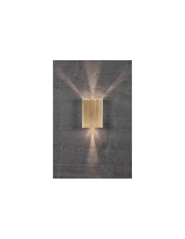 Outdoor wall lamps - NORDLUX FOLD LED Brass Wall Lamp 2019051035 - product kolory-swiatla.pl 6