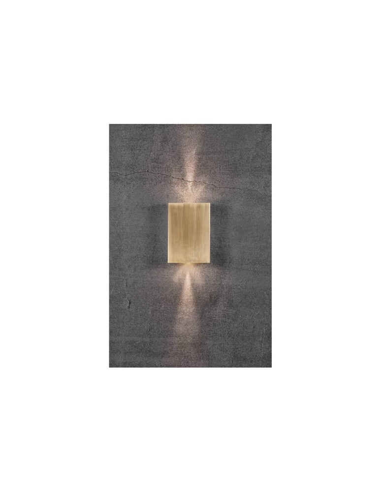 Outdoor wall lamps - NORDLUX FOLD LED Brass Wall Lamp 2019051035 - product kolory-swiatla.pl 7