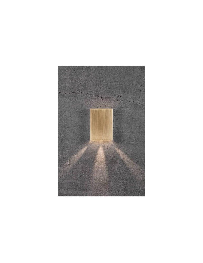 Outdoor wall lamps - NORDLUX FOLD LED Brass Wall Lamp 2019051035 - product kolory-swiatla.pl 9