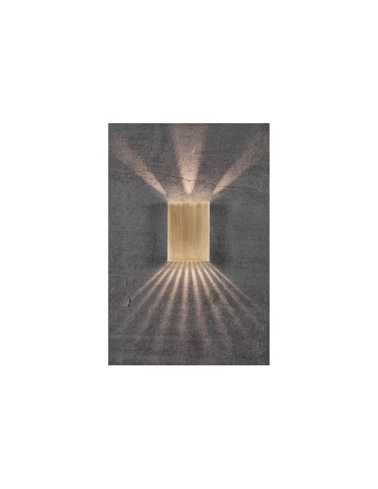 Outdoor wall lamps - NORDLUX FOLD LED Brass Wall Lamp 2019051035 - product kolory-swiatla.pl 10