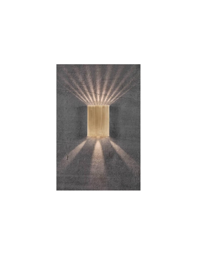 Outdoor wall lamps - NORDLUX FOLD LED Brass Wall Lamp 2019051035 - product kolory-swiatla.pl 13