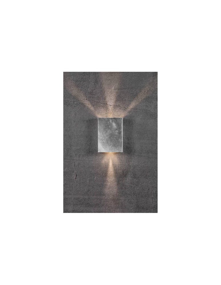 Outdoor wall lamps - NORDLUX FOLD LED Wall Lamp Silver 2019051031 - product kolory-swiatla.pl 5