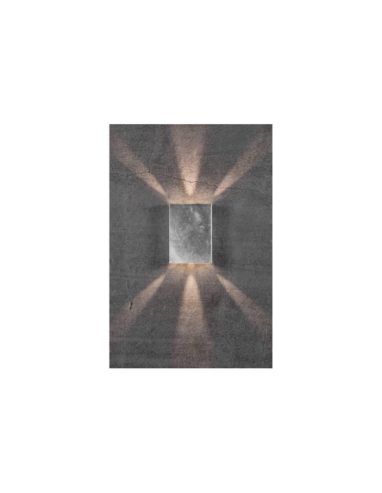 Outdoor wall lamps - NORDLUX FOLD LED Wall Lamp Silver 2019051031 - product kolory-swiatla.pl 9