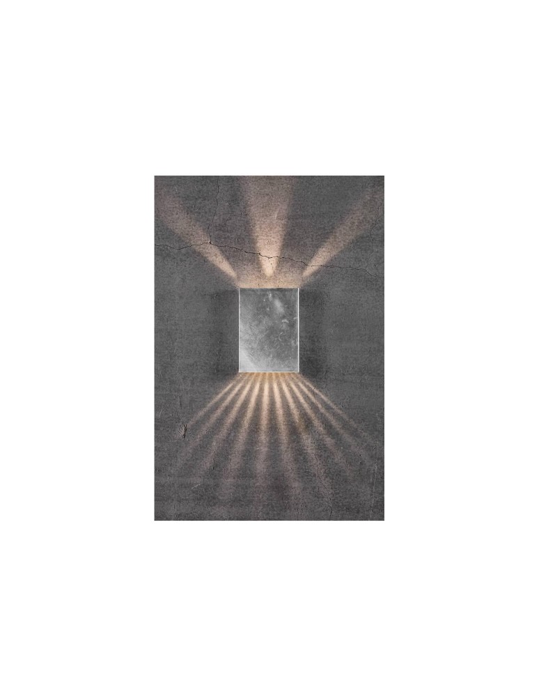 Outdoor wall lamps - NORDLUX FOLD LED Wall Lamp Silver 2019051031 - product kolory-swiatla.pl 10