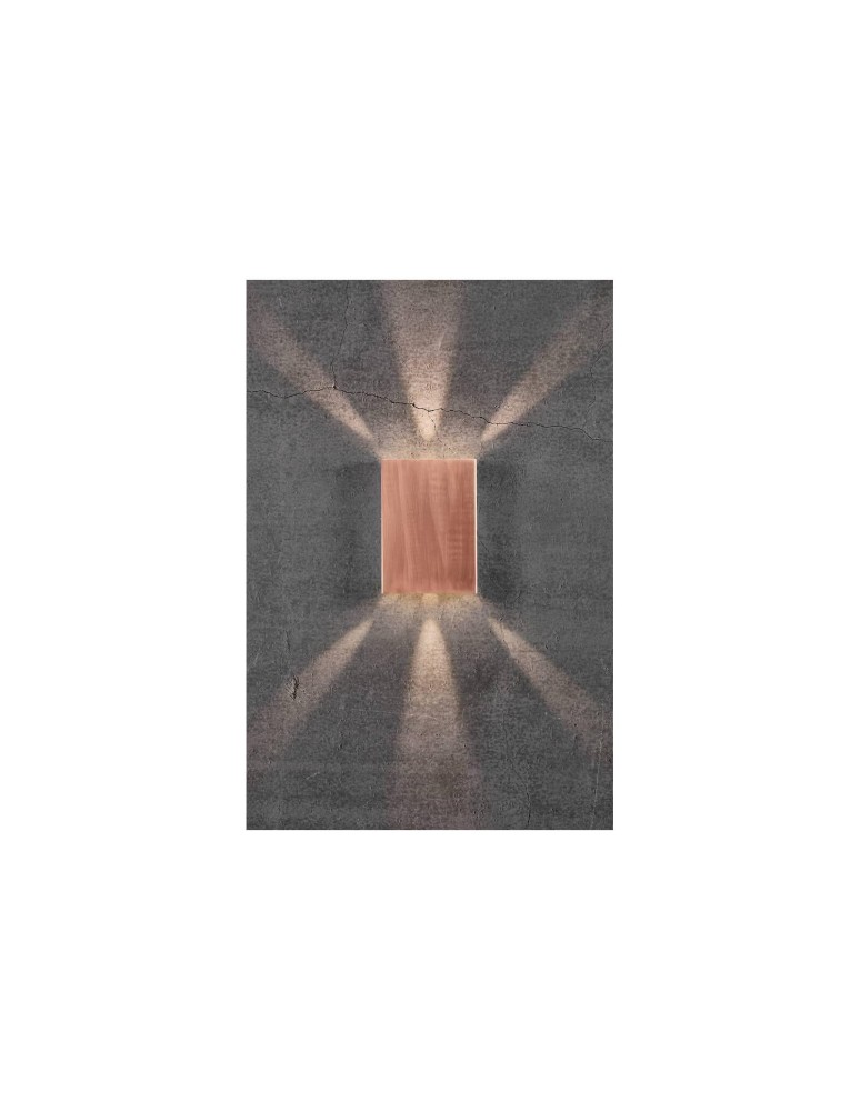 Outdoor wall lamps - NORDLUX FOLD LED Copper Wall Lamp 2019051030 - product kolory-swiatla.pl 6