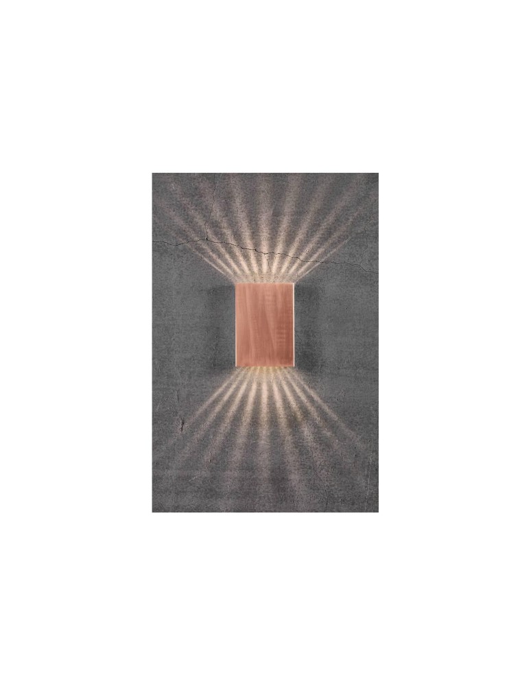 Outdoor wall lamps - NORDLUX FOLD LED Copper Wall Lamp 2019051030 - product kolory-swiatla.pl 8
