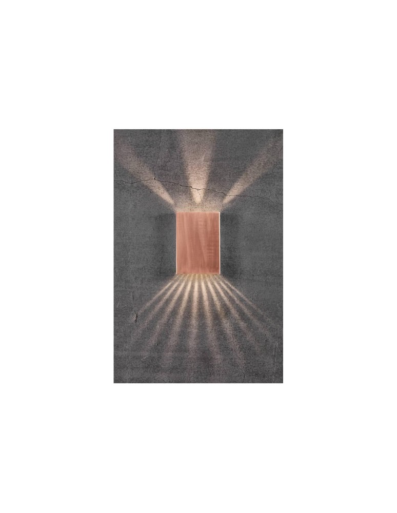 Outdoor wall lamps - NORDLUX FOLD LED Copper Wall Lamp 2019051030 - product kolory-swiatla.pl 9