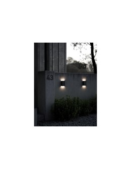 NORDLUX FOLD LED Wall Lamp Aluminum Black 2019051003 - product 2