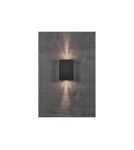 Outdoor wall lamps - NORDLUX FOLD LED Wall Lamp Aluminum Black 2019051003 - product 6