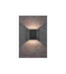 Outdoor wall lamps - NORDLUX FOLD LED Wall Lamp Aluminum Black 2019051003 - product 7