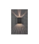 Outdoor wall lamps - NORDLUX FOLD LED Wall Lamp Aluminum Black 2019051003 - product 13