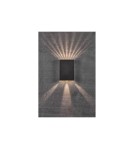 Outdoor wall lamps - NORDLUX FOLD LED Wall Lamp Aluminum Black 2019051003 - product 15
